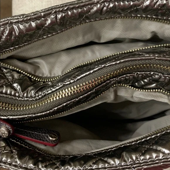 MZ Wallace Crosby Hobo bag in Moondust Metallic. NWT - Picture 8 of 13